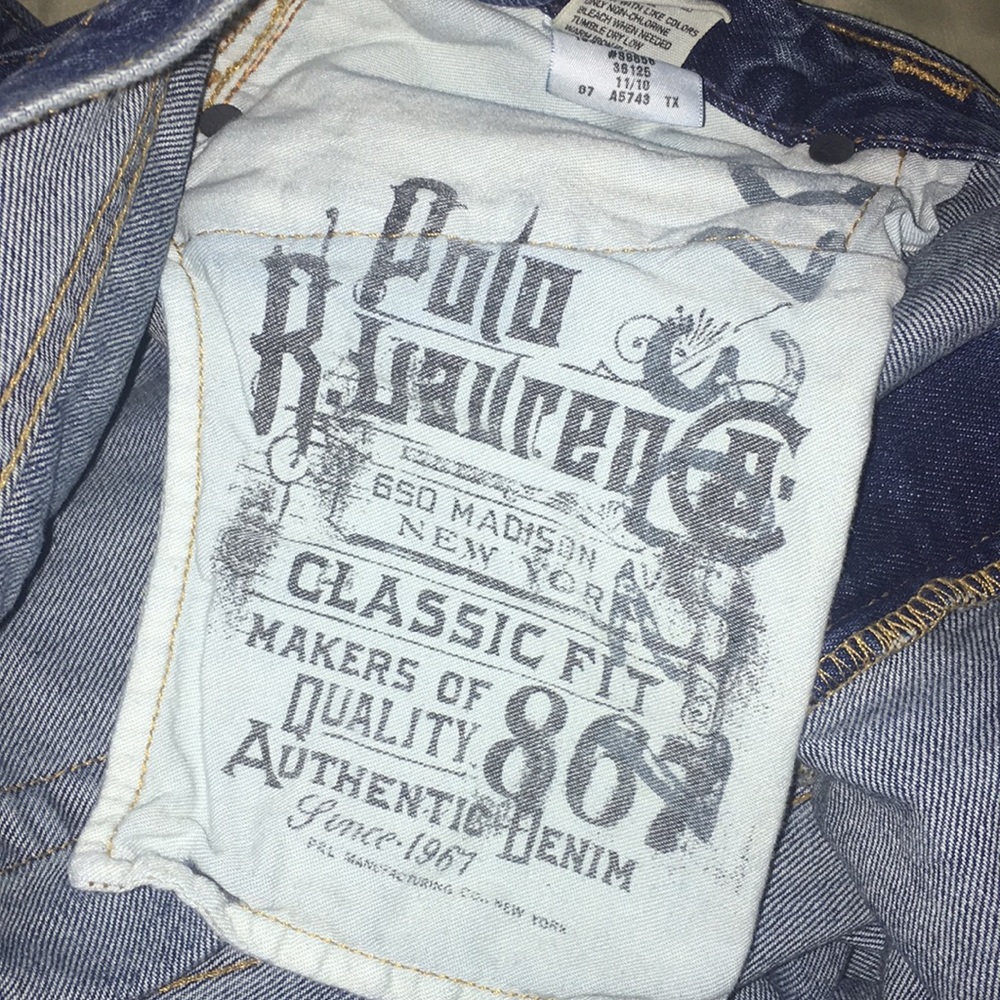 50% DROP Ralph Lauren POLO Classic 867 Jeans 34x34